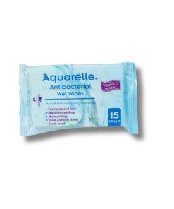 Aquarelle Moisturizing Antibacterial Wet Wipes 2-ct. Boxes