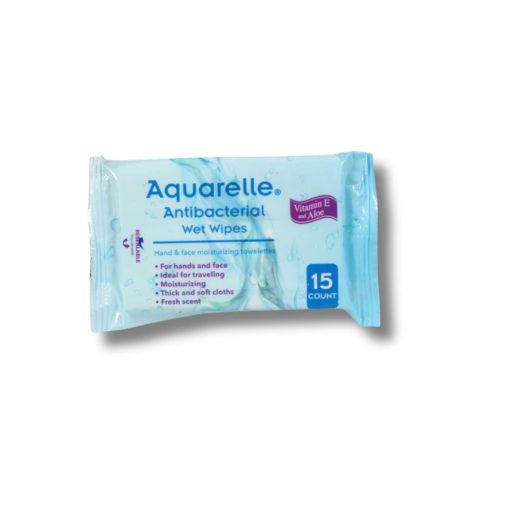 Aquarelle Moisturizing Antibacterial Wet Wipes 2-ct. Boxes