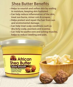 100% Pure Unrefined Daily Skin & Hair Moisturizer Shea Butter, 13 oz