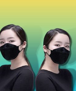 NatoGears 1 Pack Protective Korean Style Face Mask 10PCS/Pack Black